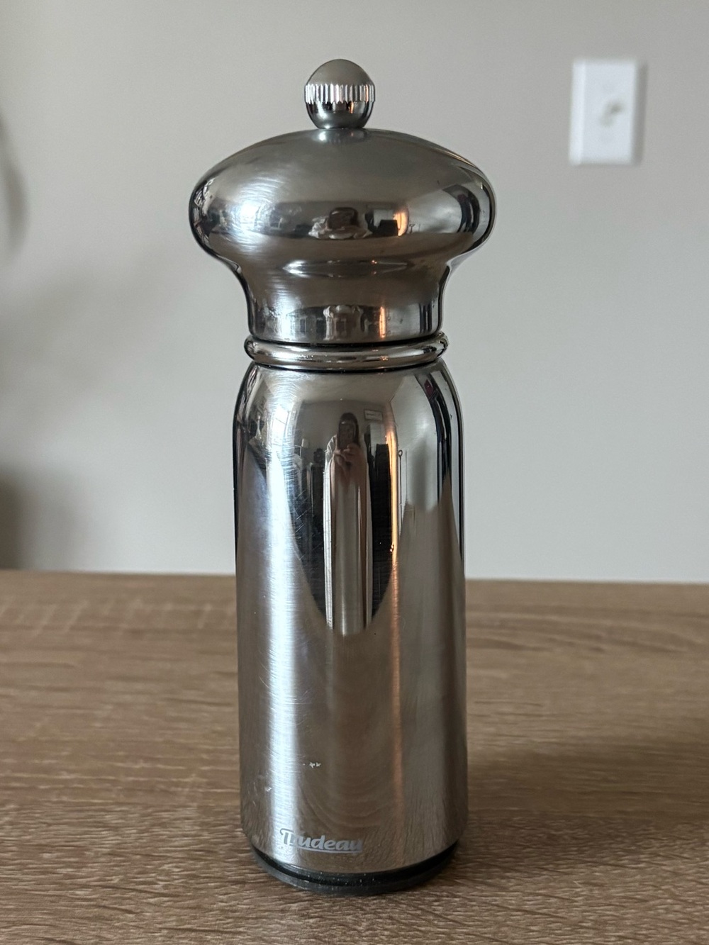 Vintage Trudeau Stainless Steel Pepper /Salt Mill Grinder 8”